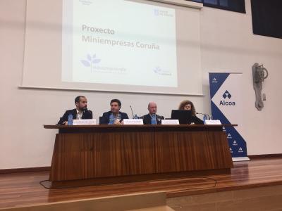 Presentación do proxecto Miniempresas Coruña 2017-18